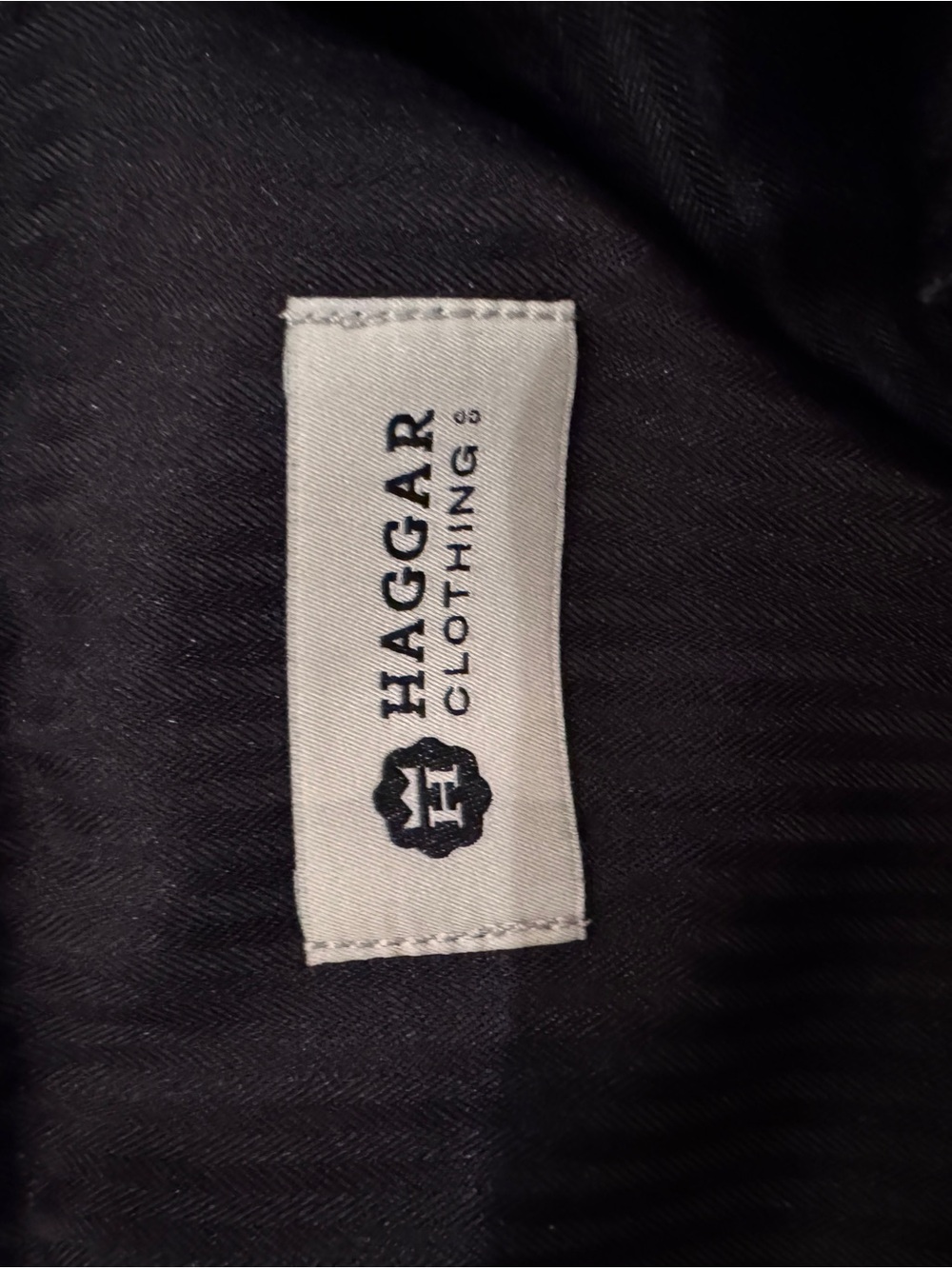 Haggar Men's Straight Dress Pants — Charcoal Gray 36 x 34 - Picture 3 of 5